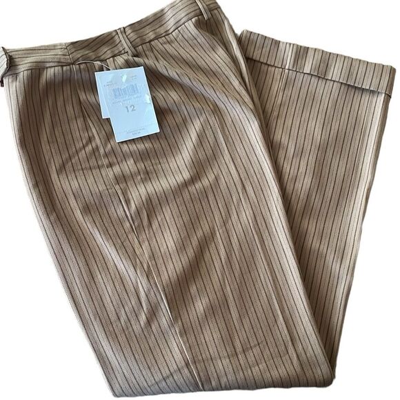 Emma James Autumn Journey Career Stretch Trouser Camel Tan Pants Wmn Size 12 NWT - Picture 3 of 11